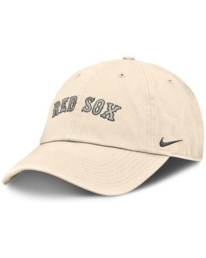 Nike Boston Red Sox Camo Pack Club Adjustable Hat - Natural