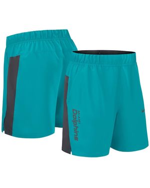 Nike Miami Dolphins Woven Victory Performance Shorts - Blue