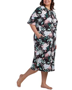 Miss elaine plus size robe shop