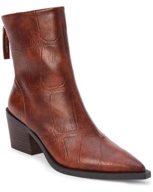 Matisse Matteo Pointed-toe Block-heel Boots - Brown