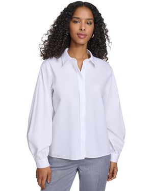 Calvin klein white tops sale