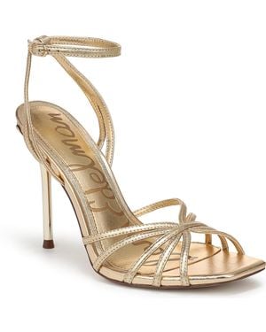 Sam Edelman Lili Strappy Dress Sandals - Metallic
