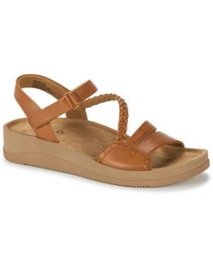 BareTraps Flicka Wedge Sandals - Brown