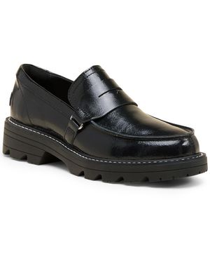 Sorel Revel Ave Round Toe Loafers - Black