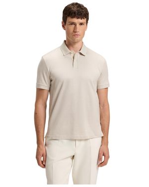 BOSS Boss By Mercerized-cotton Polo Shirt - White