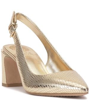 Vince Camuto Hamden-b Slingback Pumps - Metallic