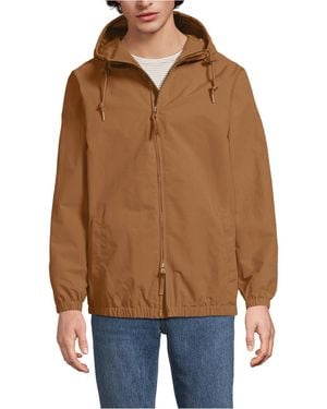 Lands' End Squall Varsity Jacket - Brown