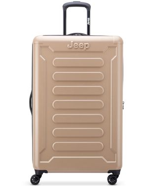 Jeep Jh004c 28" Expandable 4-double Wheels Upright Spinner - Natural