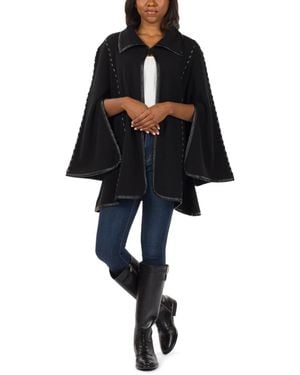Patricia Nash Sleeved Cape - Black