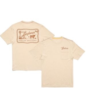 Howler Brothers Texas Longhorns Pocket T-shirt - Natural