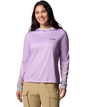 Columbia Tidal Light Pfg Bentley Pullover Top - Purple