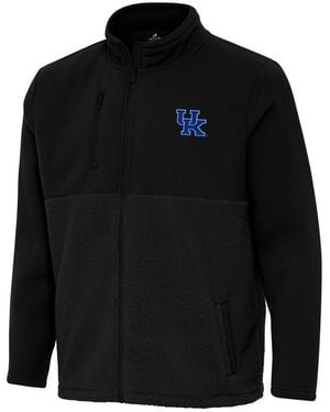 Antigua Kentucky Wildcats Daily Fused Full-zip Jacket - Black