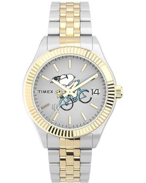 Timex Analog Stainless Steel Watch - Metallic