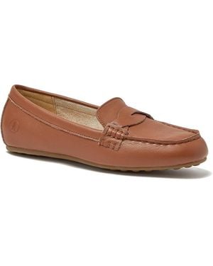 Lands' End Comfort Slip On Leather Loafers - Brown