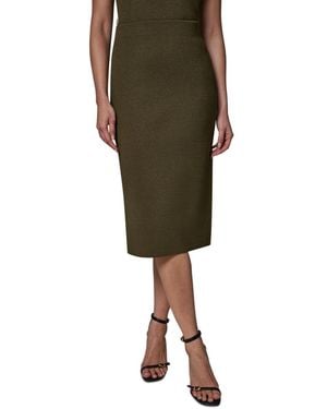 Donna Karan Midi Pencil Skirt - Green