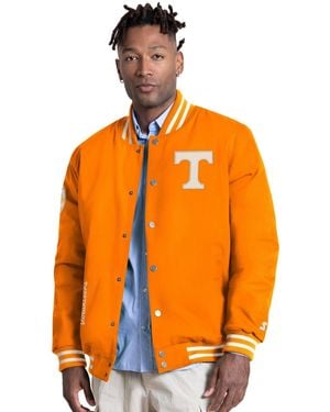 Starter Tennessee Volunteers Spectator Varsity Full Snap Jacket - Orange
