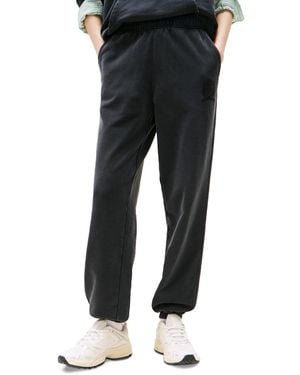 Tommy Hilfiger High-rise Cotton Crest Sweatpants - Black