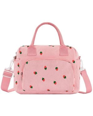 Gnuadz Lunch Bag Insulated Cooler Tote Work Picnic Camping Outdoor - Pink