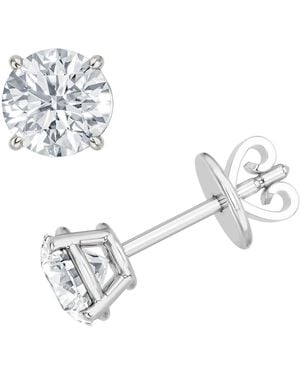Forever Grown Diamonds Lab-grown Diamond Earrings (1-1/2 Ct. T.w. - Metallic