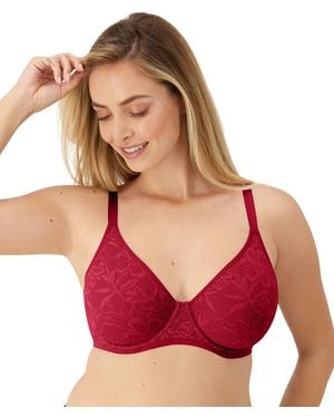 Bali Breathe Lace Underwire Bra Df7590 - Red