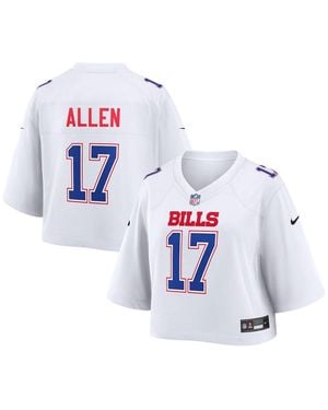 Nike Josh Allen Buffalo Bills Cropped Fashion Jersey - White