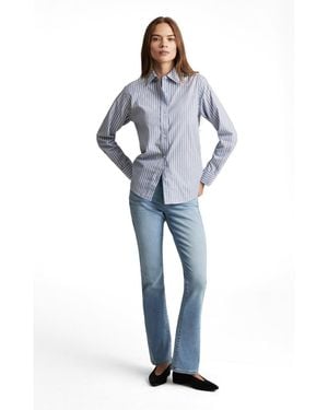 Mavi Molly Mid Rise Bootcut Jeans - Blue