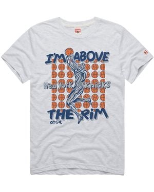 Homage Â New York Knicks A Tribe Called Quest X Nba I'm Above The Rim Tri-blend T-shirt - White
