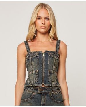 A.Brand Utility Sleeveless Top - Gray