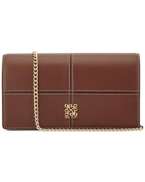 Nine West Paxtin Phone Case Crossbody Clutch Bag - Brown