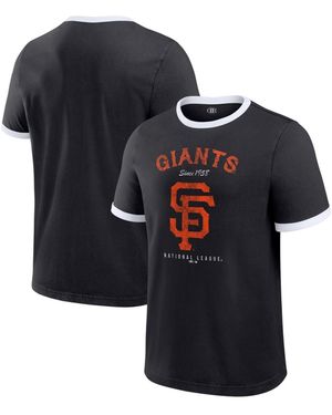 Darius Rucker Collection By Fanatics San Francisco Giants Washed Ringer T-shirt - Blue