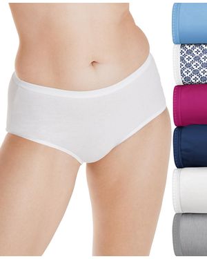 Hanes 6-pk. Ultimate Breathable Brief Underwear 40h6cc - White