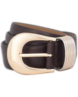 Michael Kors Leather Belt - Black