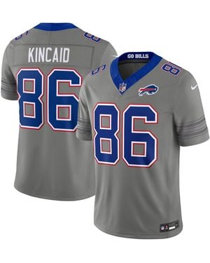 Nike Dalton Kincaid Buffalo Bills Nickel City Vapor F.u.s.e. Stitched Limited Jersey - Blue