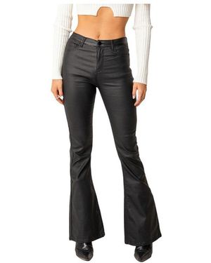 Edikted Luna Flare Jeans - Black