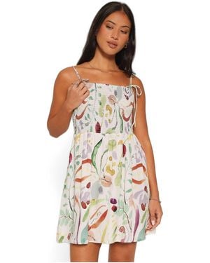 Petal & Pup Gresha Mini Dress - White