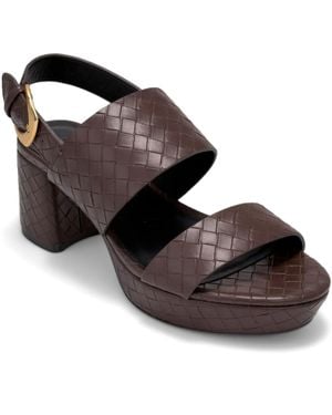 Aerosoles Camilia Platform Slingback Dress Sandals - Black