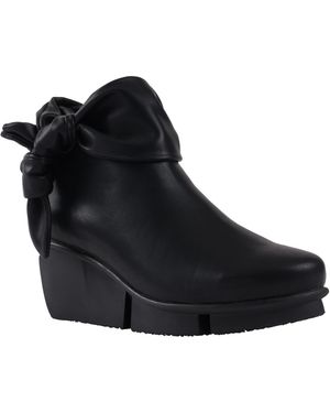 Gc Shoes Lavan Bow Detail Ankle Boots - Black