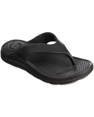 Totes Ara Thong Sandals - Black
