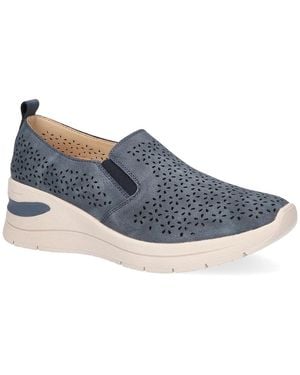Easy Street Nottingham Slip-on Sneakers - Blue