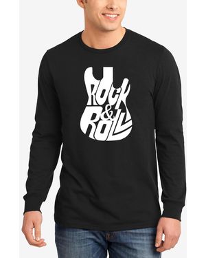 LA Pop Art Rock And Roll Guitar - Black