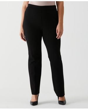 Rafaella Plus Size Boot Cut Pull-on Pants - Black