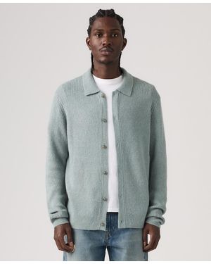 Levi's Catalina Spread Collar Cardigan - Blue