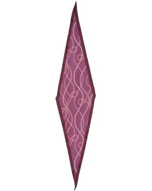 Bespoke Fashion Lucy Link Diamond Scarf - Purple