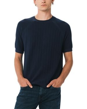 Buffalo David Bitton Wipped Textured Knit Sweater - Blue