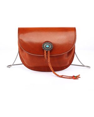 Old Trend Genuine Leather Garden Peony Crossbody - White