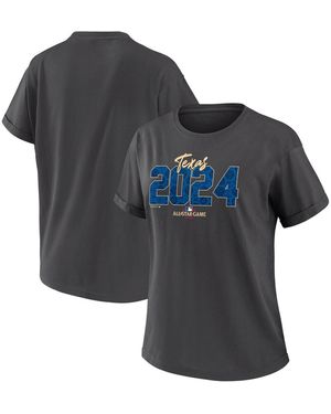 WEAR by Erin Andrews 2024 Mlb All-star Game Boyfriend T-shirt - Black