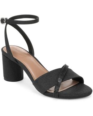 Style & Co. Florencee Block Heel Sandals - Black