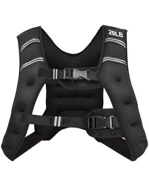 SUGIFT Training Weight Vest Workout Equipment - Black