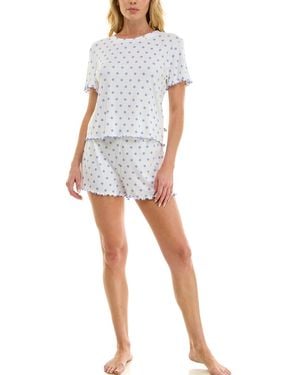 Sincerely Jules Striped Top & Shorts - White