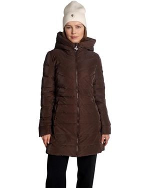 Woodpecker Long Robin Medium Weight Coat - Brown